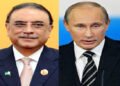 President Zardari and Vladimir Putin Stress Importance of Strengthening Bilateral Relations